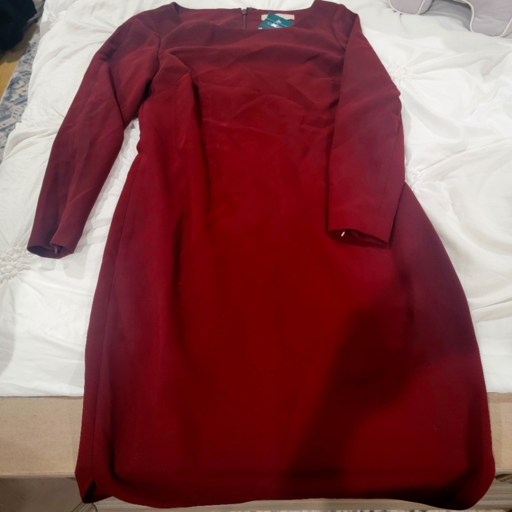Banana Republic maroon dress